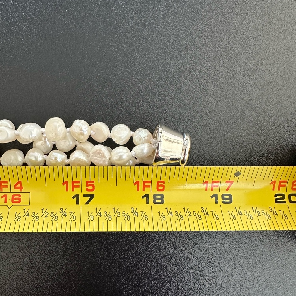 NWT!! Cezanne Freshwater Pearl Necklace - Picture 4 of 4